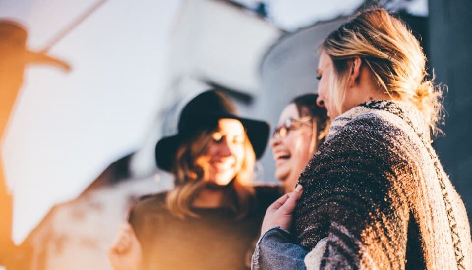 a woman reaching out to bloggers to build relationships