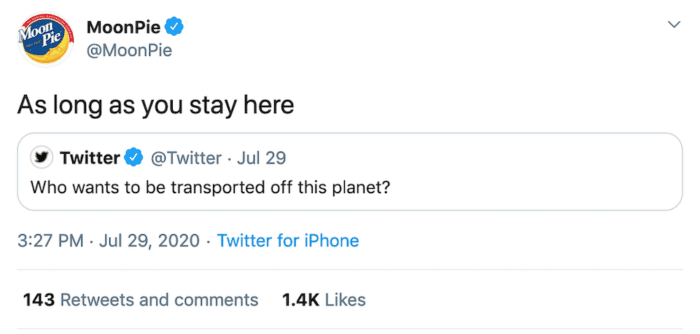 MoonPie tweet 2