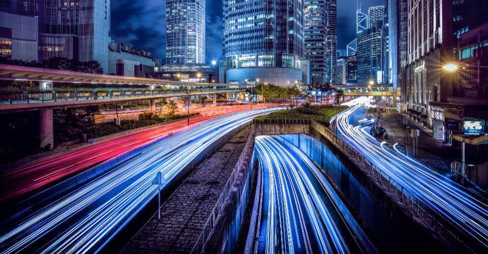 traffic in motion