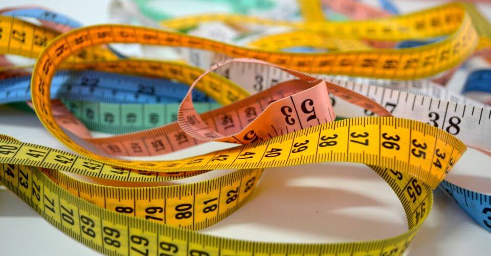colorful measuring tape