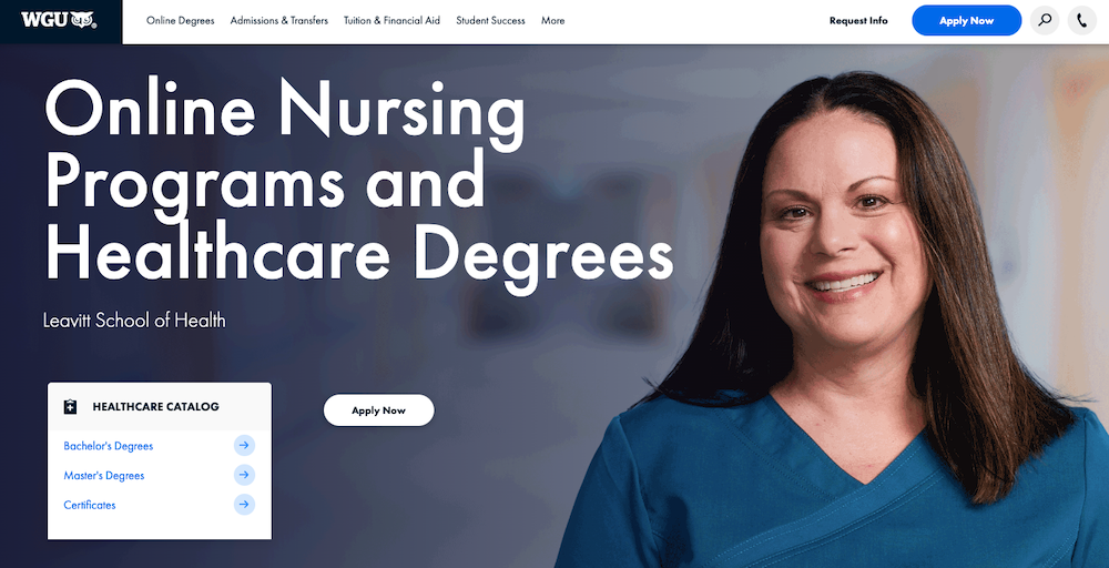 WGU Online Nursing Programs and Healthcare Degrees