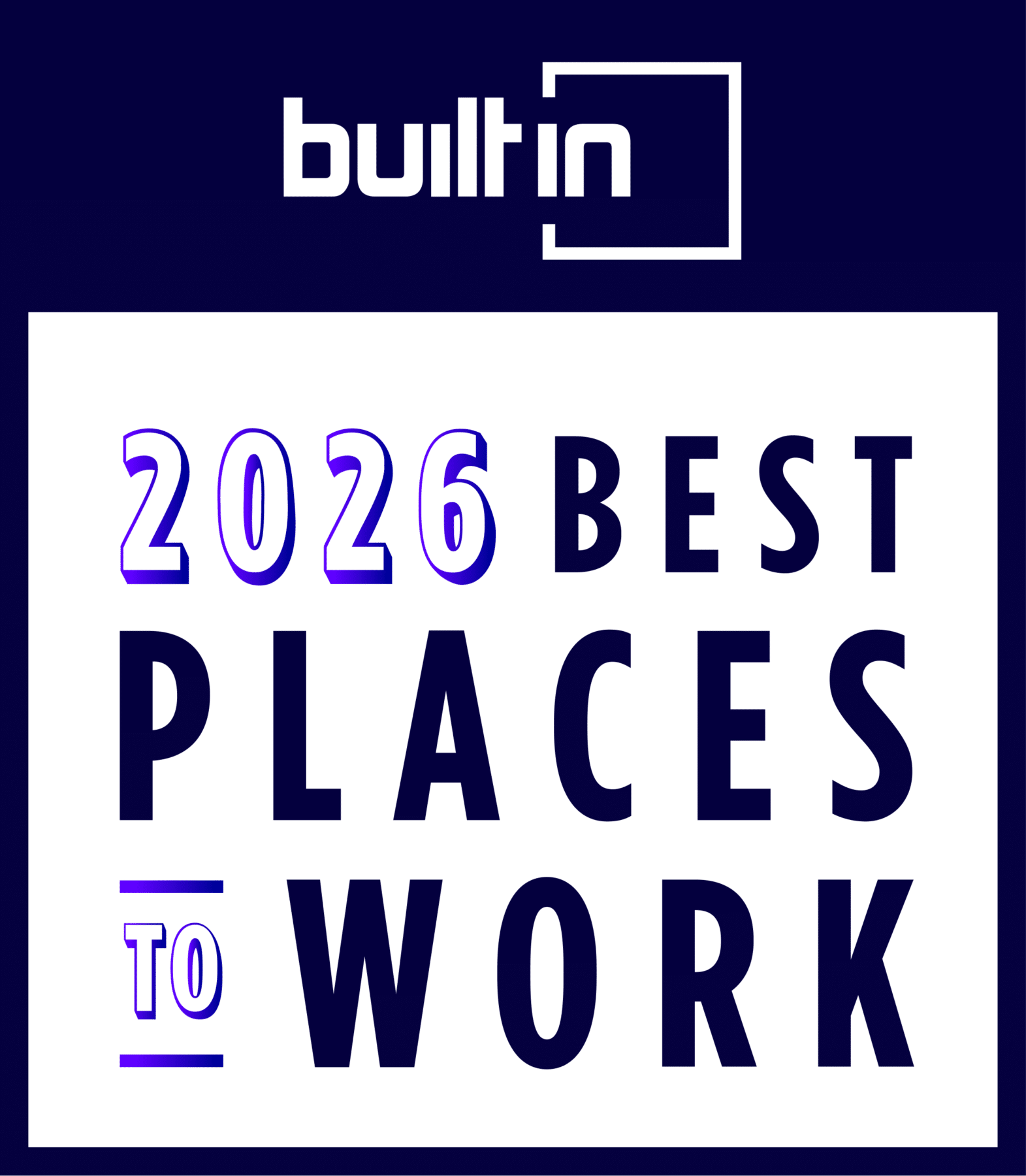 2026 Best Places to Work badge icon